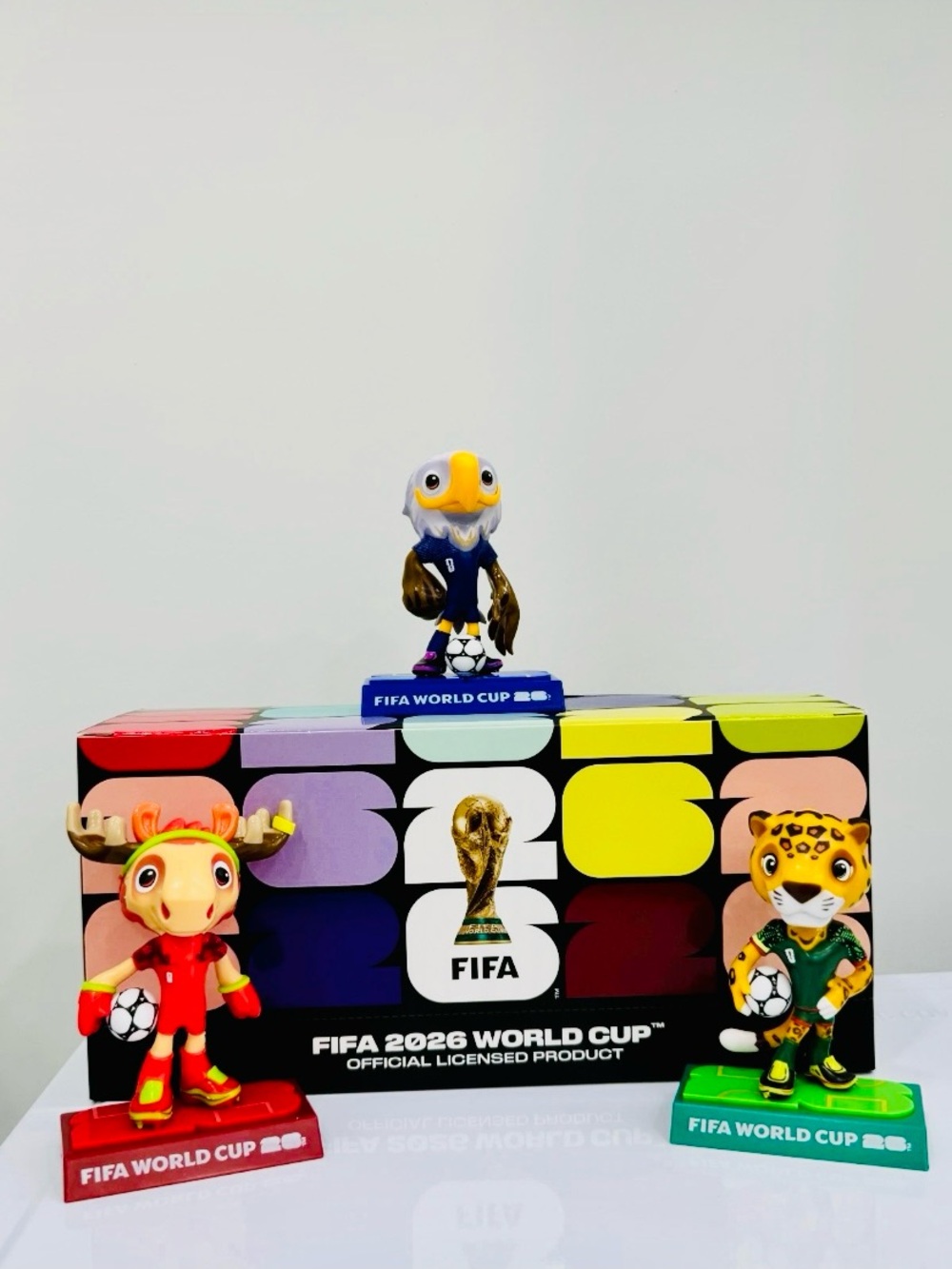 ⚽️🏆FIFA 2026 World Cup Mascots Official Licensed Box SEALED/UNOPENED!⚽️🏆